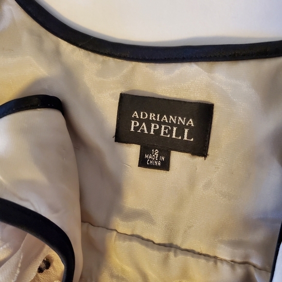 Adrianna Papell Grecian Style Vintage Y2K Dress Sz 12 - Picture 4 of 15